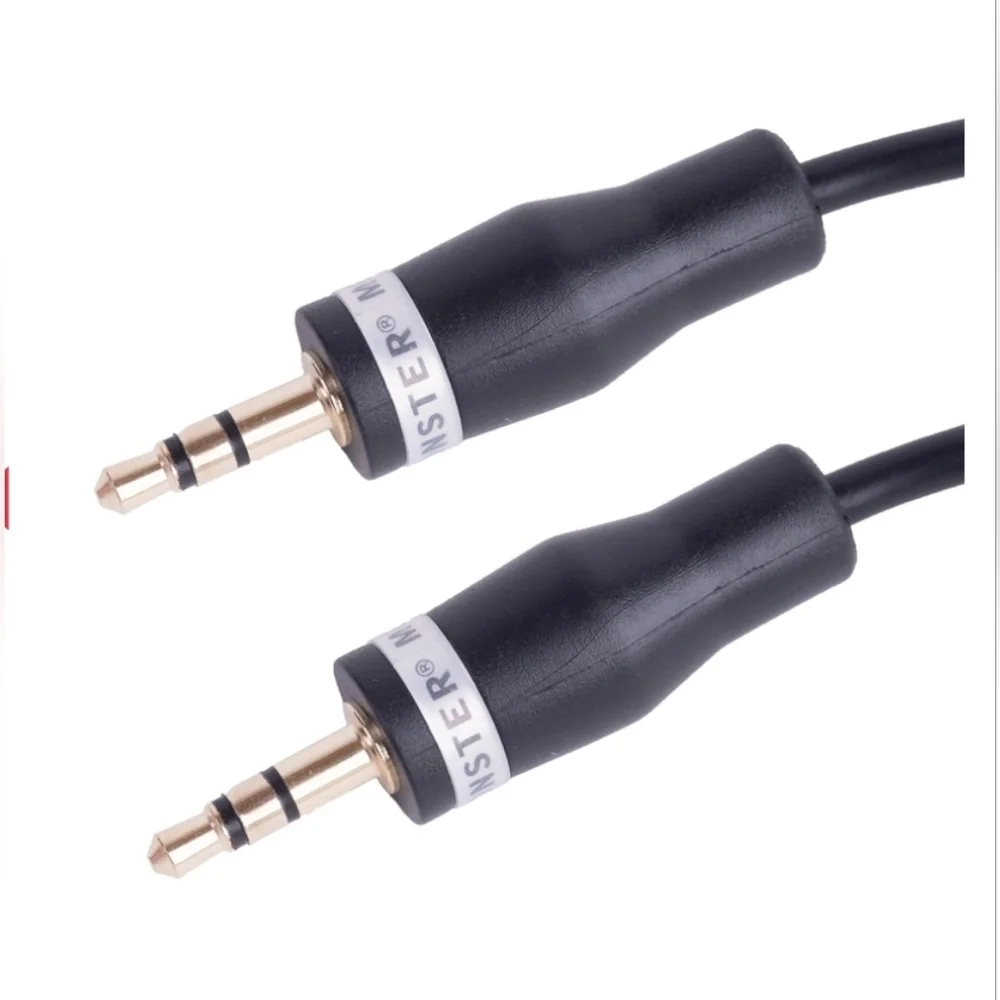 Monster Just Hook It Up 25ft Stereo Plug Cable 3.5mm JHIUOO23
